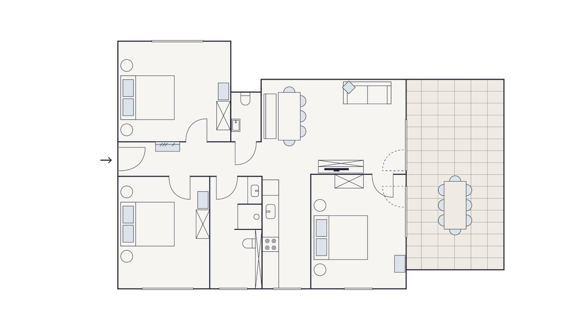 Penthouse Apartment Air Condition